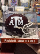 Mini casco Johnny Manziel Auto Texas A&M - 12 Heisman - autenticato TriStar