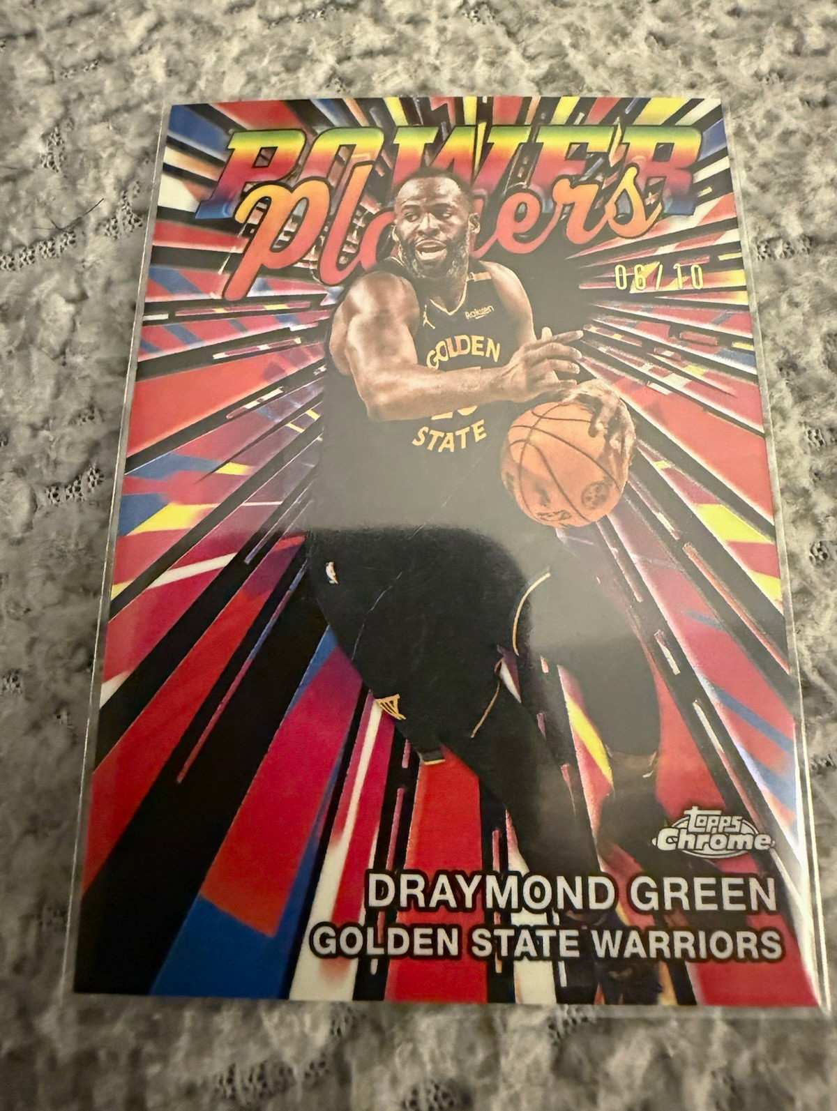 Topps Chrome Power Players Draymond Green Warriors PP-2 2024-25 /10
