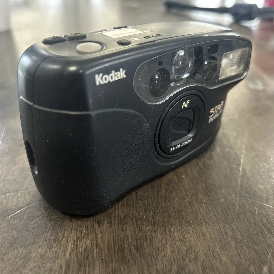 Kodak Star Zoom 70 Point And Shoot 35mm Film Camera tested, and working! ￼ - Image 4 of 4