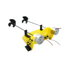 Boat Toy Kit Propeller Motor Shaft DIY Model Hobby Learning Hand School RC 19cm