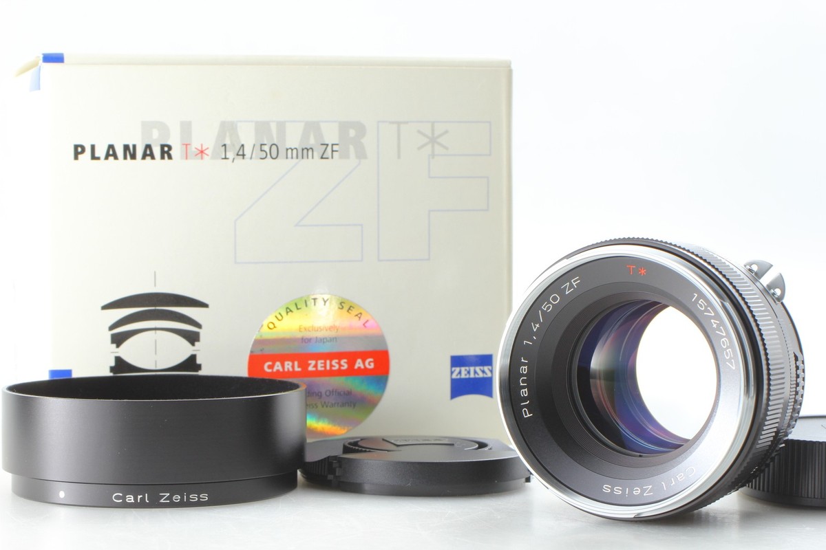 Top MINT in Box] Carl Zeiss Planar 50mm f1.4 ZF T* Lens for Nikon