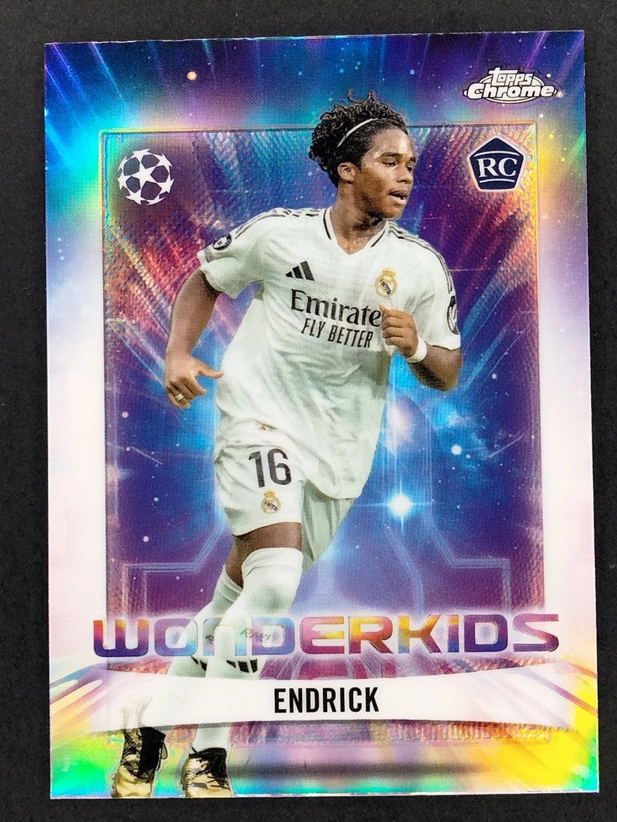 2024-25 Topps Chrome Uefa Club Competitions - Endrick #WK-2 for 