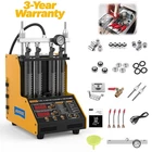Fuel Injector Cleaner Machine Auto Fuel Injector Tester Ultrasonic Cleaning Kit