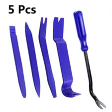 5pcs Car Trim Removal Tool Set Hand Tools Pry Bar Panel Door Interior Clip Kit