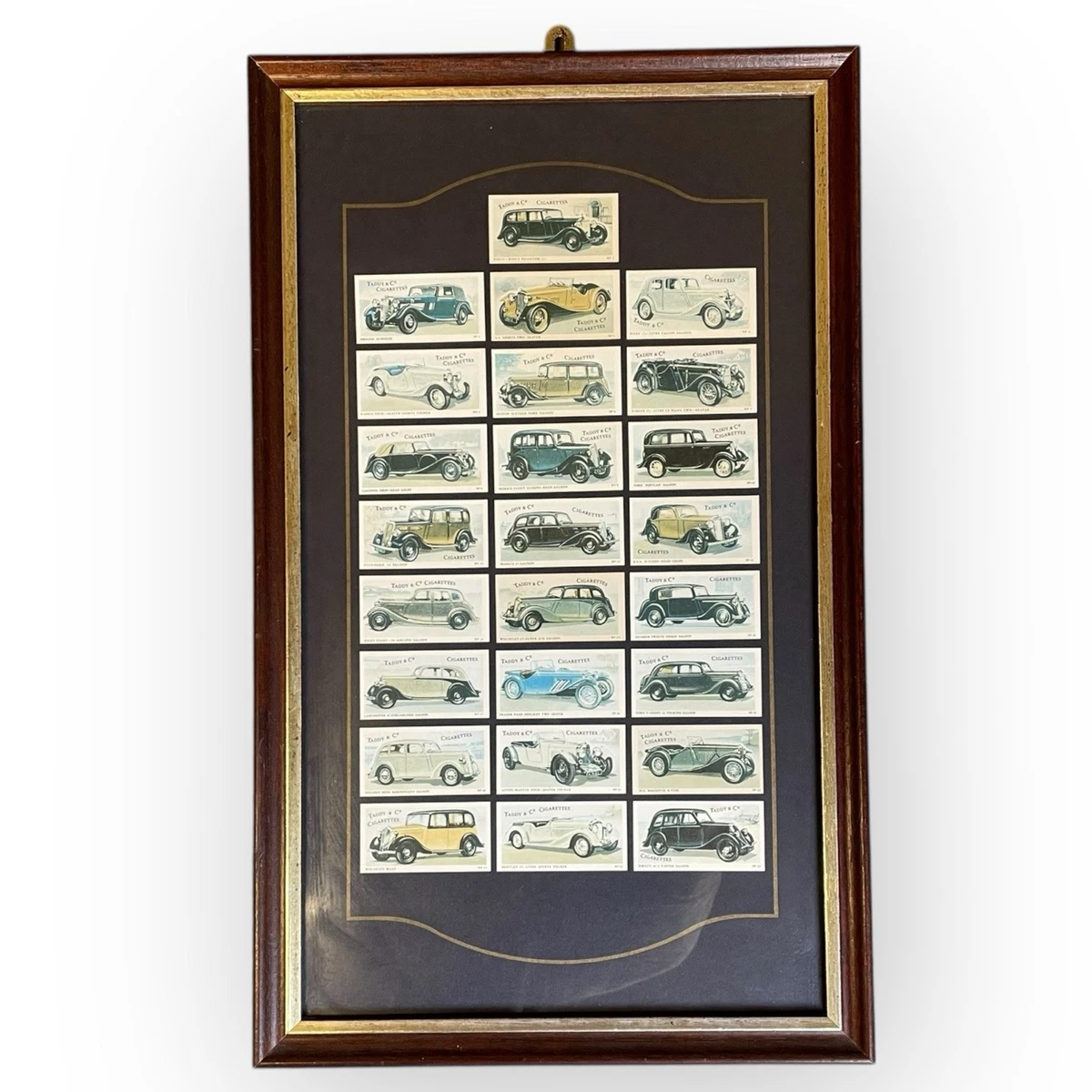 Motor Cars/Bikes Collectable Taddy Cigarette Cards for sale