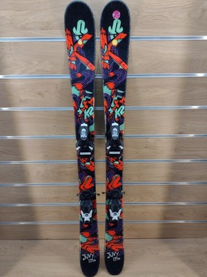 K2 Kids Juvy Skis 119 w/ Rossignol Comp jr 4.5 bindings *USED*