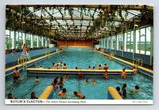 Butlin's Holiday Camp: Clacton-On-Sea. Indoor Pool. Unposted.