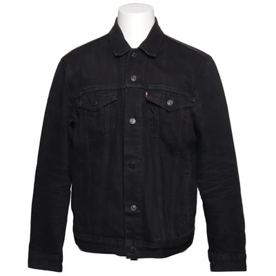 Levi's Premium, Jeansjacke, Herren, Größe: L, Grau, Baumwolle, Einfarbig #DSs