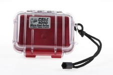 Peli 1010 Micro Case - Rosso/Trasparente