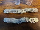2 X ROLLS OF 50  ROOSEVELT DIMES  - 90% SILVER - Pre-1964 Mixed Dates & Mints