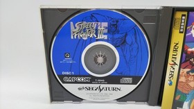 Capcom Street Fighter II Movie Sega Saturn Game
