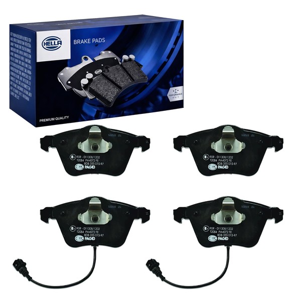 Hella BremsbelÄGe Vorne Passend FüR Audi A3 TT Seat Leon VW Golf Scirocco-image