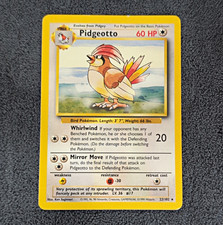 Wizards of the Coast Pokemon TCG Pidgeotto 22/102 Base Set Rare Unlimited EN on eBay