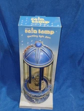 Vintage RARE 16" Dolphin Oil Rain Lamp, New in Box, Ocean Wave Themed  drip lamp