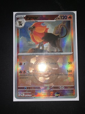 Pyroar Poke Ball Prismatische Evolution 016/131 Deutsch Ita Pokemon Karte