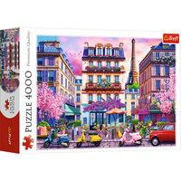 (B-WARE) Trefl, Paris Eiffelturm, 4000 Teile Puzzle (B-WARE)