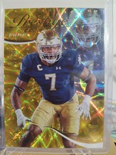 2023 Panini Prestige - Rookies Isaiah Foskey #340 Xtra Points Premium Gold /75 
