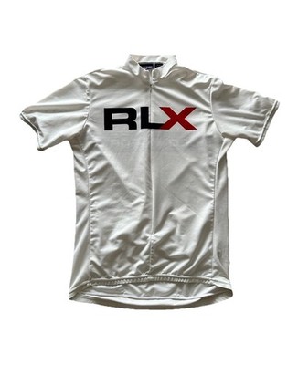 Ralph Lauren Polo Sport Cycling RLX Biking Bike Shirt Jersey Vintage Size XLarge