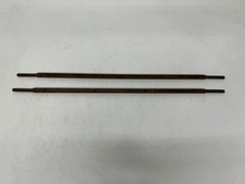 2 Vtg Soap Box Derby Car Wheel Axles Parts 35" Long