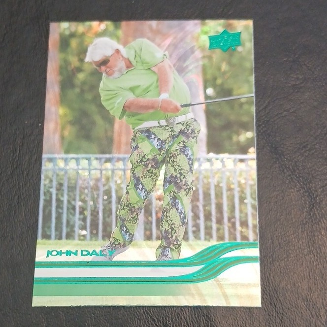 Upper Deck 2026 Golf John Daly Green Parallel #23 PGA Tour Card