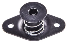 JEGS 82374 Quarter-Turn Fasteners 5/16 in. Shank Diameter [Black]