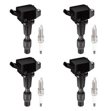 Ignition Coil Iridium Spark Plug for Hyundai Sonata Kia Optima 2.4L UF764 US