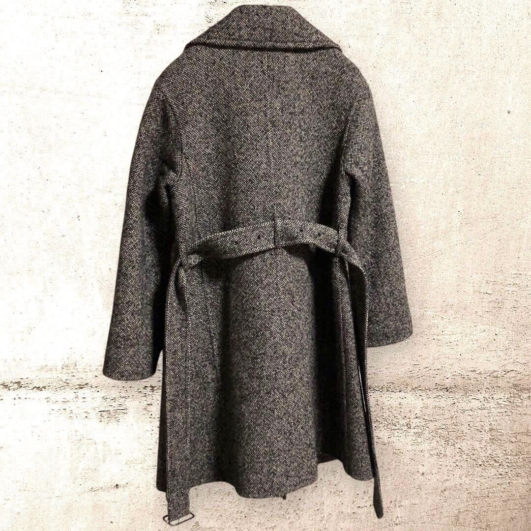 Burberry   Condition  London Alpaca Mohair Blend Tweed Zip Coat 38 thumbnail 13