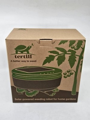 Tertill Solar Powered Weeding Robot Home Gardens Discontinued Chemical Free NIB