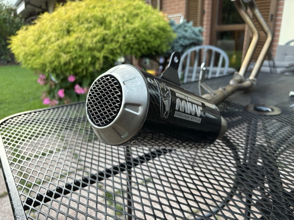 SCARICO COMPLETO MIVV POWER STEEL MK3 CARBONIO PER YAMAHA YZF R3 2015-2024 - Immagine 3 di 3