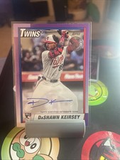2025 Topps Update Series - 1990 Topps Baseball Autographs DaShawn Keirsey Jr. RC