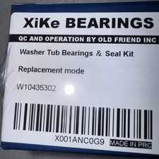 W10435302 W10447783 Genuine OEM Washer Tub Bearings  Seal Kit/ Sealed Box
