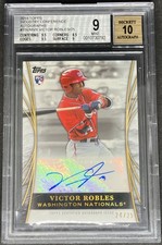 2018 Topps Industry Conference Victor Robles Auto /25 BGS 9 10 Auto RC #TSUM-VR