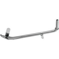 "Harley Davidson Fxst / FLST-89/99-BÉQUILLE Seitlich 10 \" CHROMEE-0510-0265"