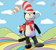 NWT Kohls Cares Dr. Suess Cat in the Hat Plush