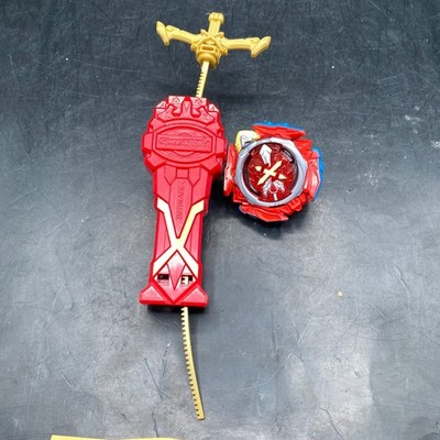 Beyblade Burst QuadStrike Xiphoid Xcalius X8 Spinning and Power Speed Launcher