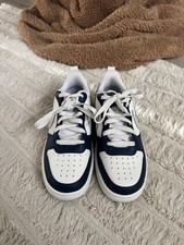 Nike Court Borough Low 2 SE GS 'White Valerian Blue - BQ5448-121 - 4Y