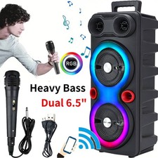3000W Portable Bluetooth Speaker Sub woofer Heavy Bass Sound System Party Remote