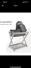 UPPAbaby White Bassinet and Stand