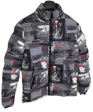 Supply & Demand Multicolour All Over Print Puffer Jacket Size S