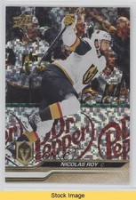 2023 Upper Deck Extended Series Speckled Rainbow Foil Nicolas Roy #646 READ 0v8d
