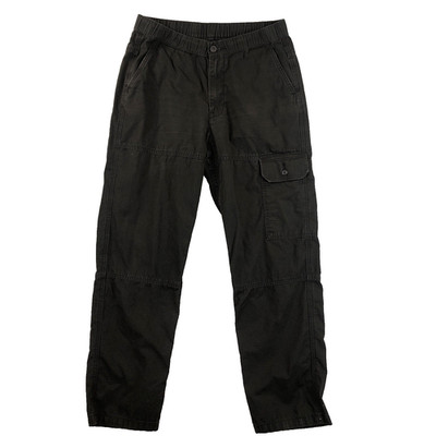 Levis Ripstop Cargo Pants Black Mens Medium Elastic Waist Outdoors Comfort