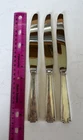 Gorham Etruscan Sterling Handle Knives  Set of 3 – 9 1/4" – No Mono – Stainless