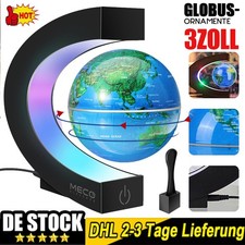 Magnetische Levitation Schwimmenden Globus,Schwebende C-Form Globus m. LED-Licht