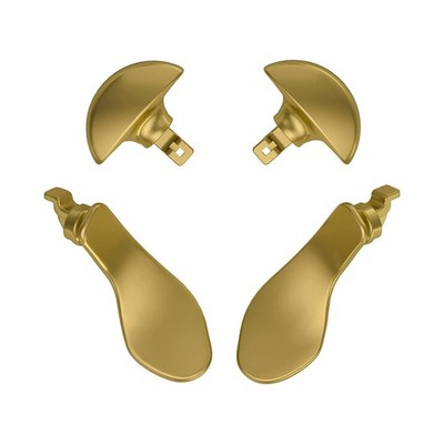 4PCS Multi-Color Stainless Steel Back Button Paddles For PS5 Edge Controller