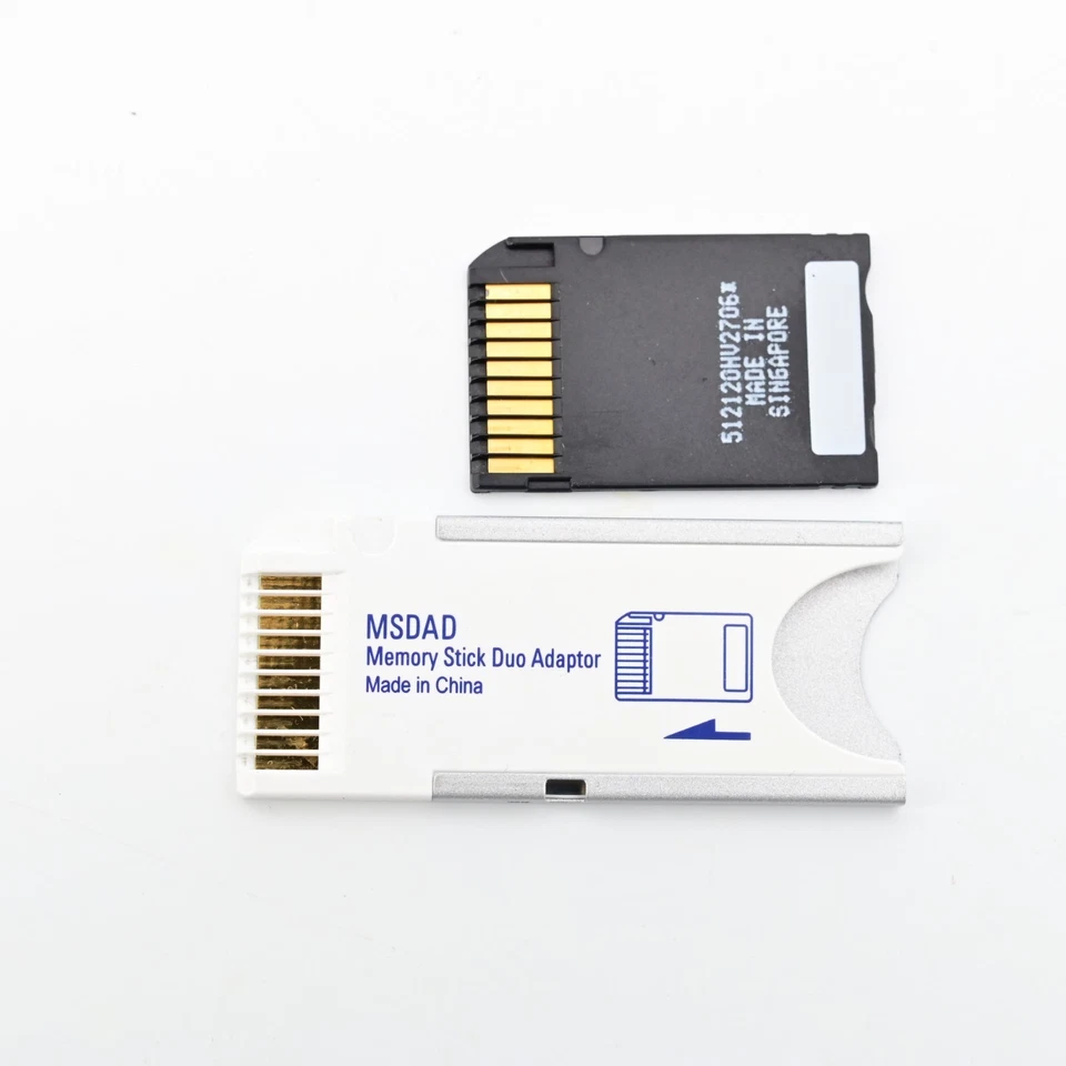 Lexar 512MB Memory Stick Pro Duo Card + Memory Stick Duo Adaptor (Adapter) - Image 2 of 4