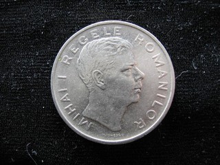 Large old world coin ROMANIA 100 lei 1943 KM64 Mihai I (95)