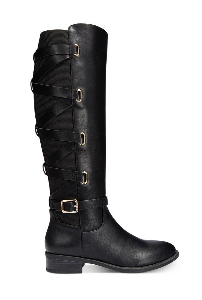 Nuevas botas altas Thalia Sodi Veronika pantorrilla ancha talla 6 precio de venta sugerido por el fabricante 99,50 USD Foto 2 de 4