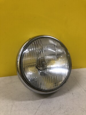 TRIUMPH BONNEVILLE T140 LUCAS 700 SCHEINWERFER FRONTSCHEINWERFER MIT CHROMSCHALE 