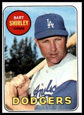 1969 Topps #289 Bart Shirley Near Mint or Better