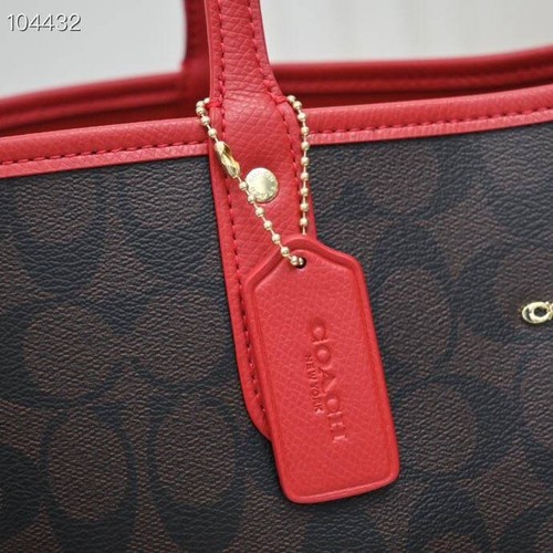COACH F36658 Reversible City Tote Bag With Pouch Signature 5 Colors Outlet - Picture 14 of 43